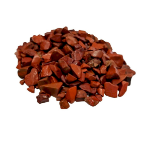 Roter Jaspis Edelstein Chips - 1KG