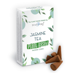 6x 15 Räucherkegel - Jasmine Tea
