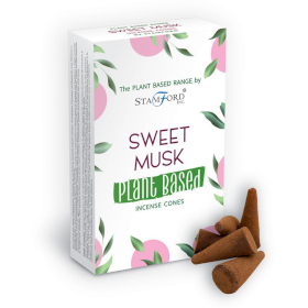 6x 15 Räucherkegel - Sweet Musk