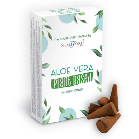 6x 15 Räucherkegel - Aloe Vera