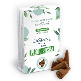 6x 12 Backflow Räucherkegel - Jasmine Tea