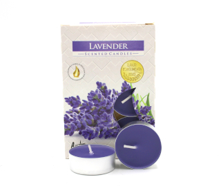 12x 6 Duftteelichter - Lavender