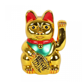 Sehr goldene Geldkatze- 15cm