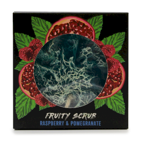 4x Fruchtige Peelingseife am Seil- Himbeere & Granatapfel