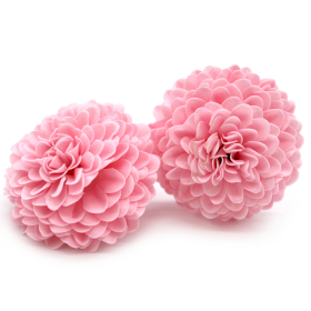 28x DIY Seifenblumen - Kleine Chrysantheme - Hellrosa