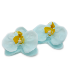 25x DIY Seifenblumen - Orchidee - Blau