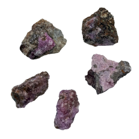 Mineralische Exemplare - Kobaltcalcit (ca. 25 Stück)