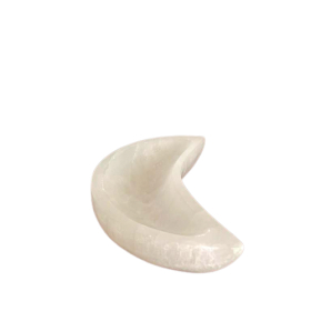 Runde Schale aus Selenit - 15cm