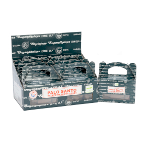 6x Box mit 24 fließenden Rauchkegeln - Satya Palo Santo