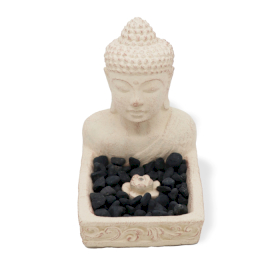 Buddha Feng Shui Räucherstäbchen (Creme)