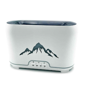 Himalaya Aroma Diffuser - USB-C - Fernbedienung - Flammeneffekt