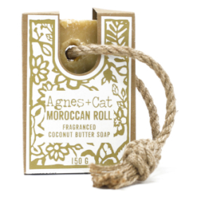 6x Seife auf einem Seil - Marokkanische Rolle