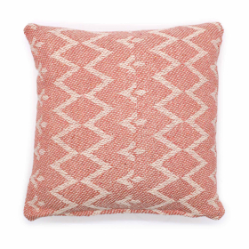 2x Klassischer Kissenbezug – Jaggered Pink – 40 x 40 cm