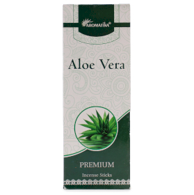 6x Aromatika Premium Räucherstäbchen – Aloe Vera