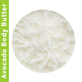 50x Reine Körperbutter 90 g – Avocadobutter – ohne Etikett