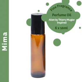 6x Mima Fine Fragrance Parfümöl 10 ml – Ohne Etikett