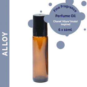 6x Alloy Fine Fragrance Parfümöl 10 ml – Ohne Label