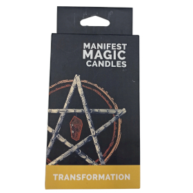 3x Manifest-Magiekerzen (pack of 12) - Black