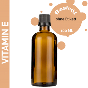 10x Natürliches Vitamin-E-Öl – 100 ml – ohne Etikett