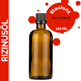 10x Rizinusöl – 100 ml – ohne Etikett