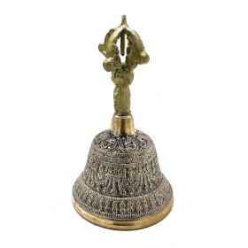 Große tibetische Tingsha-Glocke – 8 x 15 cm