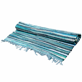 Raumteppich – 150 x 200 cm – Premium-Qualität – Aqua Blues