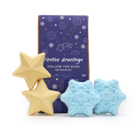 Folgen Sie dem Star Christmas Bath Bomb-Geschenkpaket