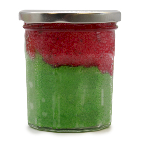 3x Ohne Etikett Duftendes Zucker -Körperpeeling – Wassermelonen-Daiquiri 300 g