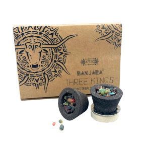 3x Banjara-Harzbecher – 3 Könige