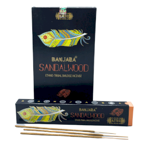 12x Banjara Tribal Räucherstäbchen – Sandelholz