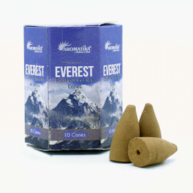 12x Packung mit 10 Masala Backflow-Räucherstäbchen – Everest