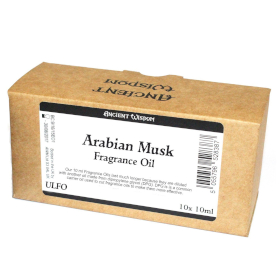 10x 10ml Arabischer Moschus - Duftöl (ohne Etikett)