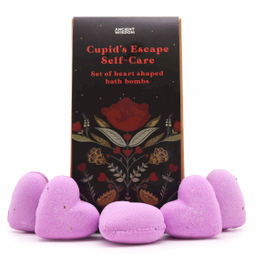Cupid\'s Escape Self Care Bath Heart Geschenkset