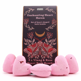 Bezauberndes Heart Heaven Badeherz-Geschenkset