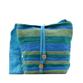 Nepal Sling Bag – Spring Meadows Green & Blue