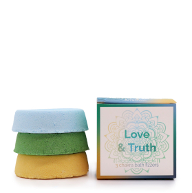 3x Chakra Badesprudel – Kleine Box – Liebe & Wahrheit