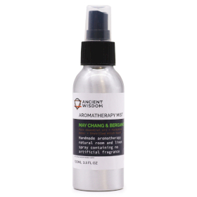 100ml Raumsprays mit ätherischen Ölen - May Chang & Bergamotte