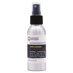 100ml Raumsprays mit ätherischen Ölen - Limette & Ingwer