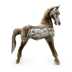 Großes antikes Pferd 32 cm