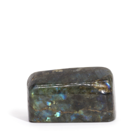 Mittlere Steine ​​aus Madagaskar-Labradorit (ca. 250-370g 65-90mm)