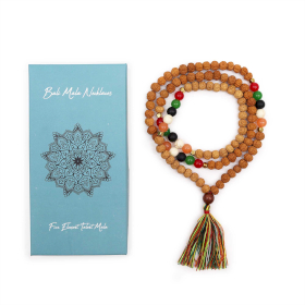Bali Mala Halskette - Fünf Elemente Energie