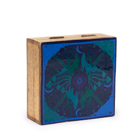 Mittlere quadratische Box 13,5 x 13,5 x 6 cm – HOP HARE (Design folgt)