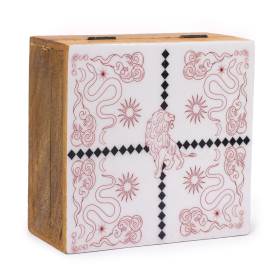 Große quadratische Box 15 x 17,5 x 8 cm – HOP HARE (Design folgt)