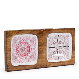 Doppeltes Schmucktablett 20 x 10 x 2,5 cm – HOP HARE (Design folgt)