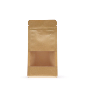 50x Squat Kraft Fenstertaschen 10x20cm