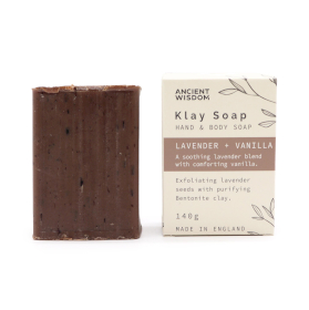 3x Klay-Seife – Lavendel und Vanille