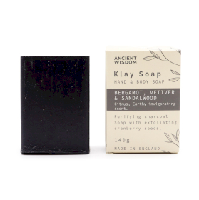 3x Klay-Seife – Bergamotte und Sandelholz