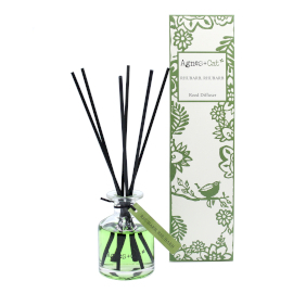 3x 140 ml Rattanstäbchen-Diffusor – Rhabarber