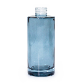 6x 200 ml große Schilfrohr-Diffusorflasche (28 mm Hals) – Rauchblau