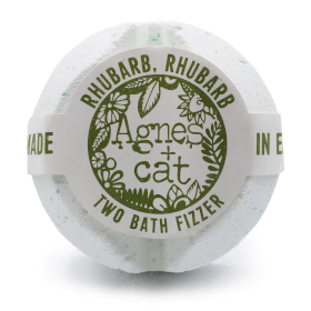 6x Badebombe - Rhabarber